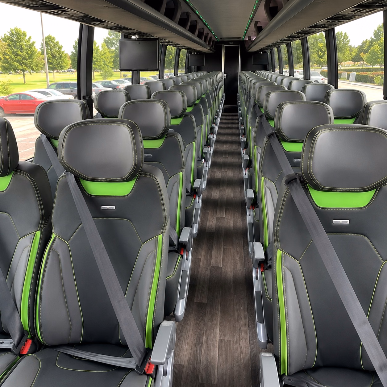 elizabeth charter bus interior gallery