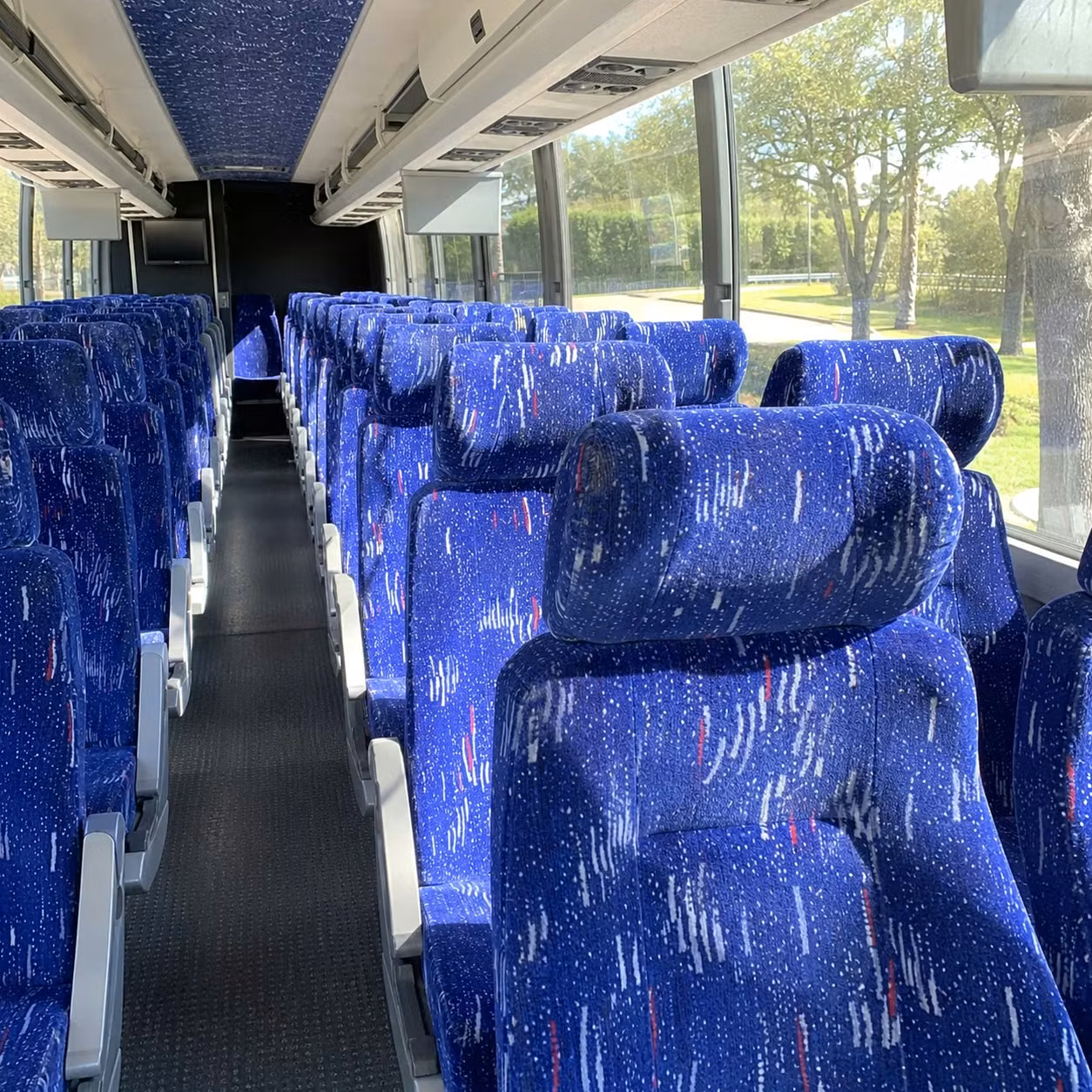 elizabeth charter bus interior