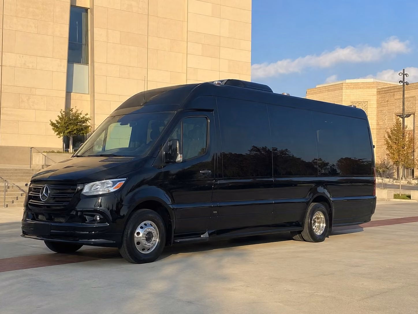 sprinter van with driver